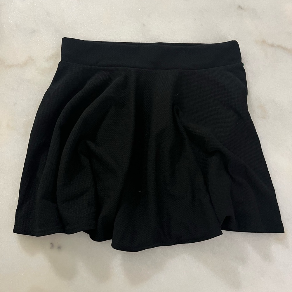 BRAND NEW black skater circle skirt.